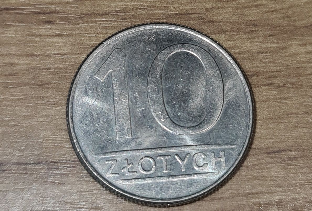 Stara moneta 10 zł.