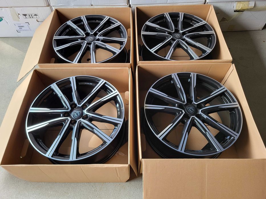 [1215] 19 Cali 5x108 NOWE Felgi aluminiowe Peugeot 3008, 5008, 408,508