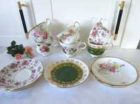 Filiżanka i spodek angielska porcelana