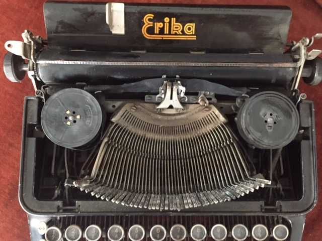 Stara niemiecka maszyna do pisania  ERIKA Seidel & Naumann Dresden 8