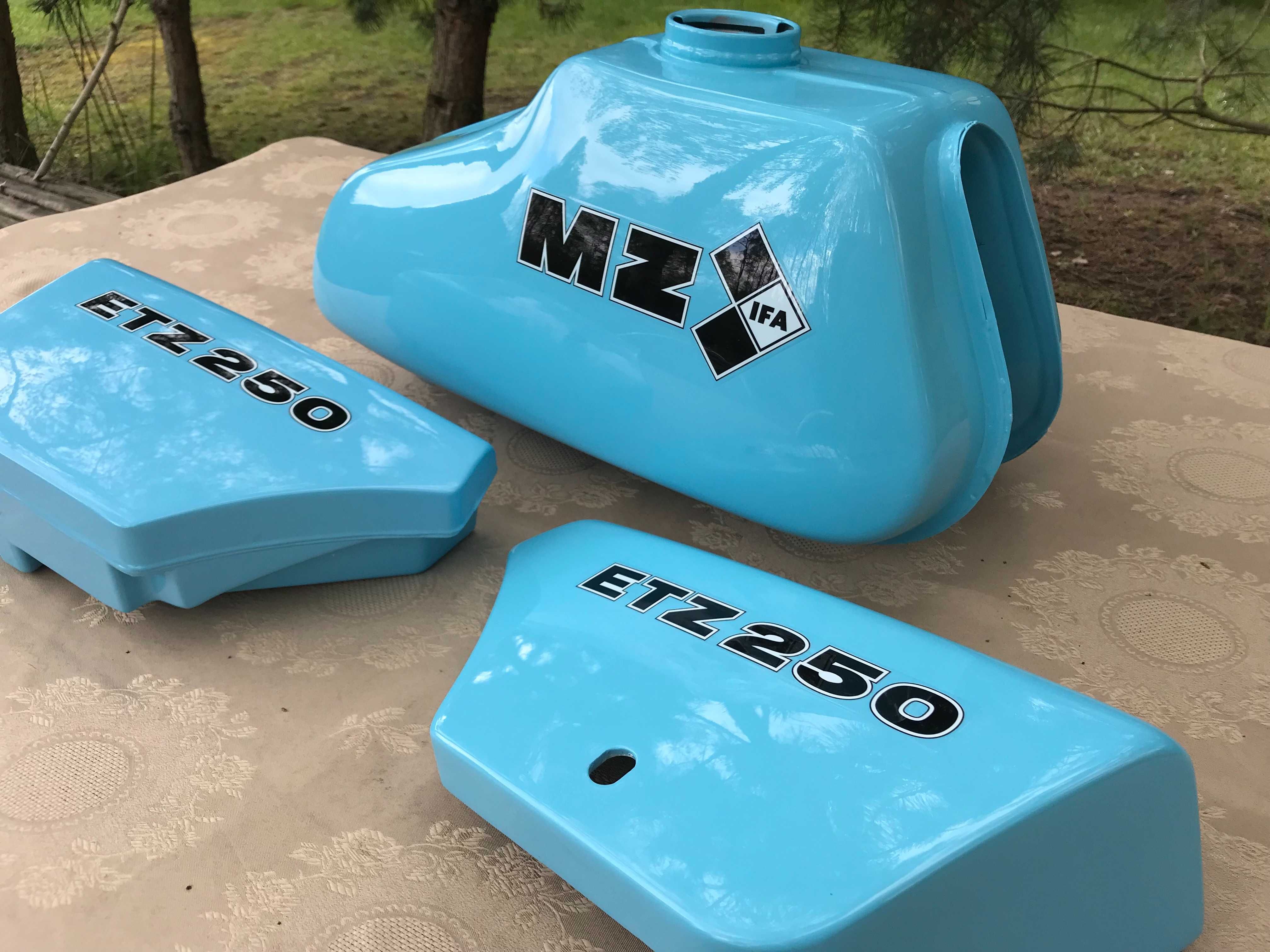 Mz Etz 250 zbiornik boczki puszka boczek części shl junak wsk simson