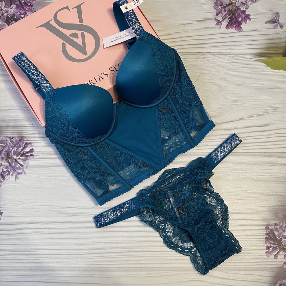 Комплект білизни люкс серії Victoria's Secret 34b+s вікторія сікрет