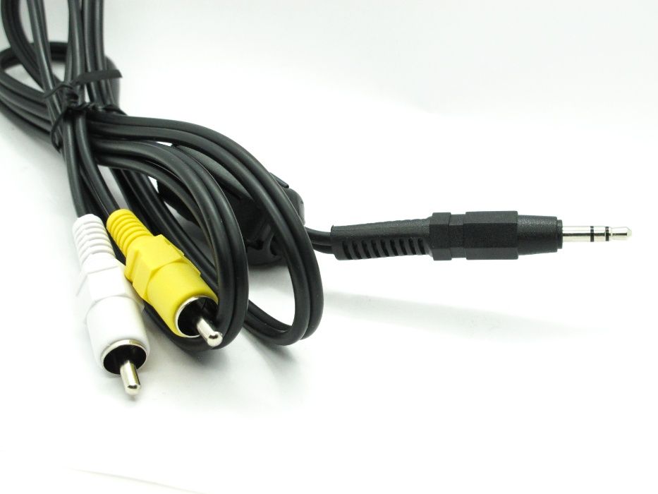 Cabo vídeo AV Canon VC100 AVC-DC400 AVC-DC300 para ligar maquina à TV
