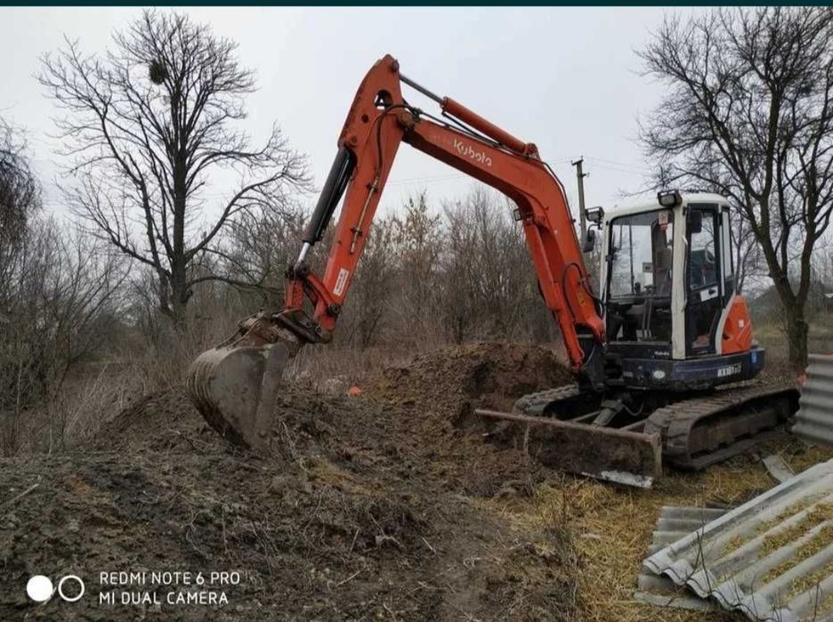 Послуги экскаватора
