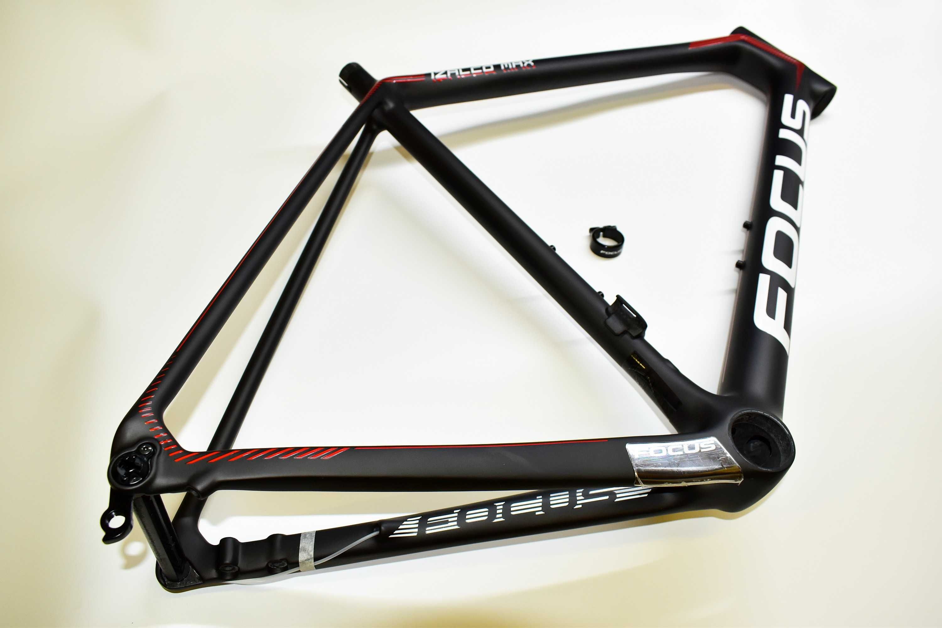 NOWY frameset CARBON FOCUS IZALCO MAX 56 szosa rama widelec Faktura