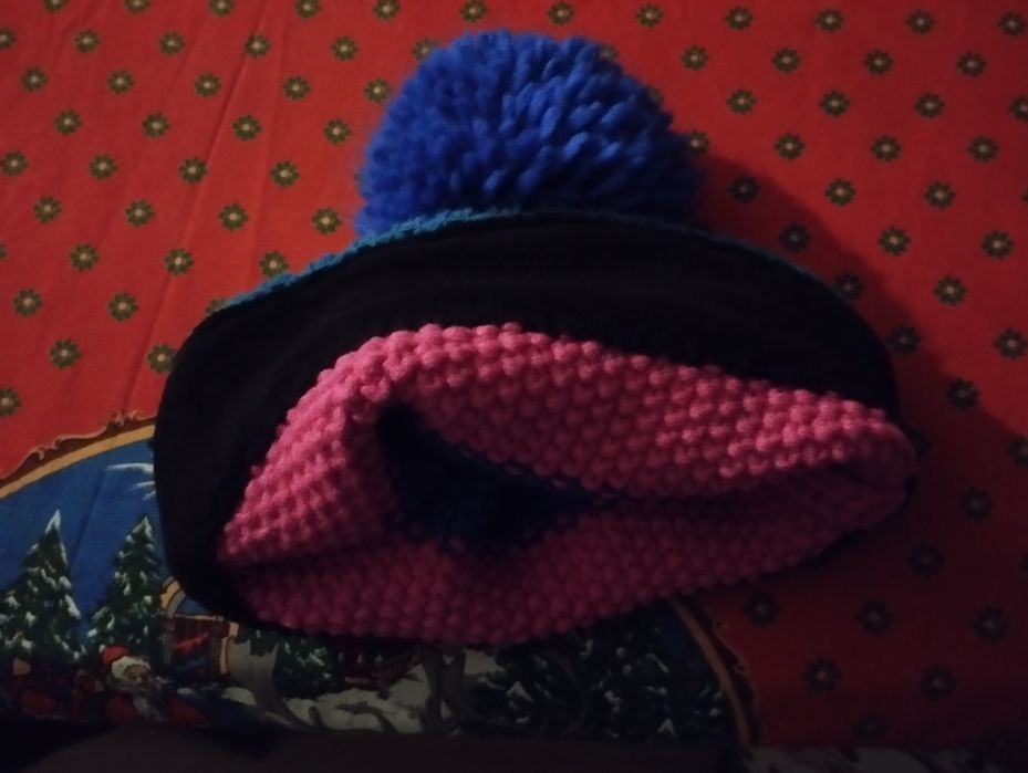 Czapka zimowa  kolorowa