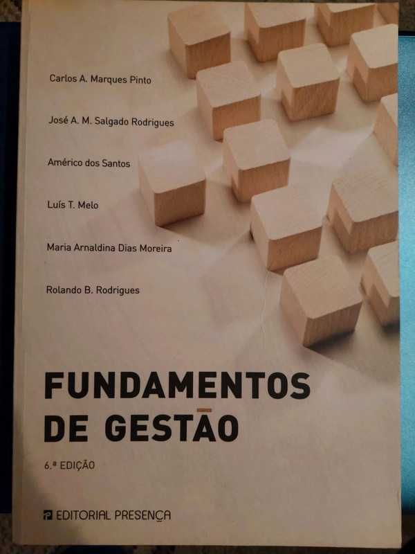 Livro "Fundamentos de gestão"