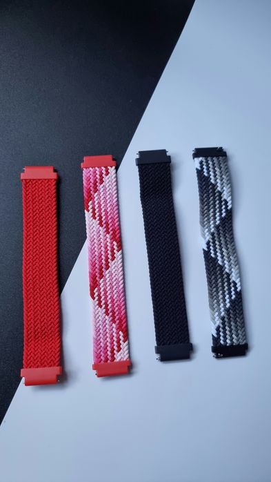 Pleciony nylonowy pasek do Samsung Galaxy Watch 7,6-6 Classic, 5,4-4 C