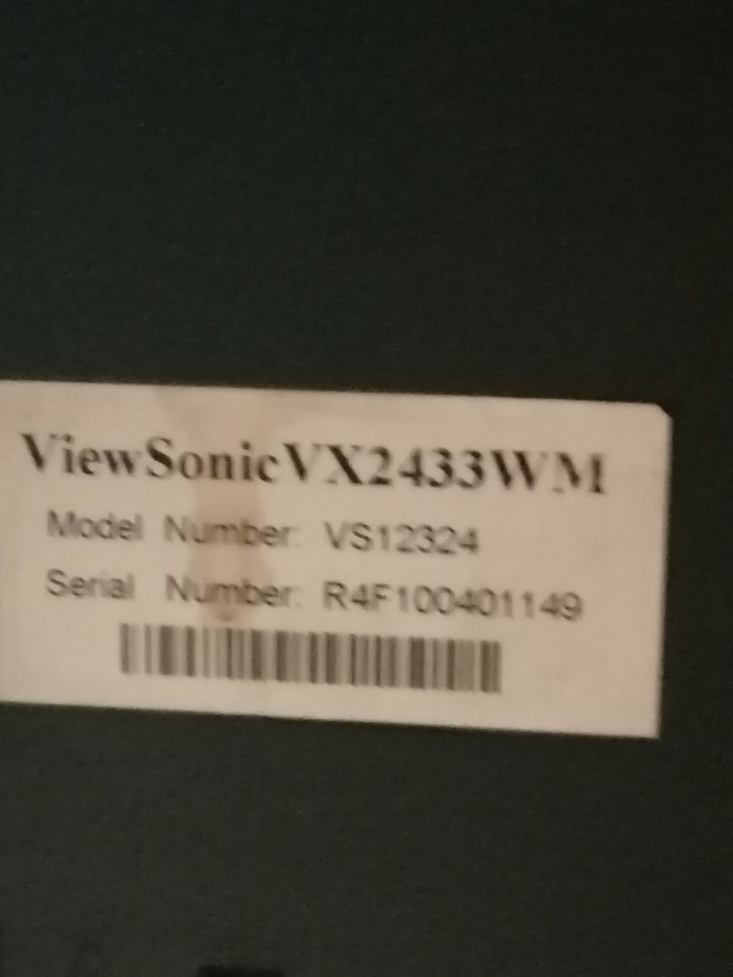 Монитор 23.6 ViewSonic