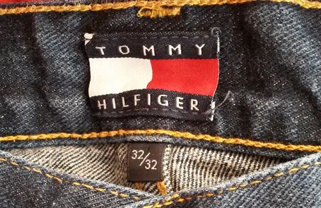 Tommy Hilfiger roz.32/32 jeansy granatowe