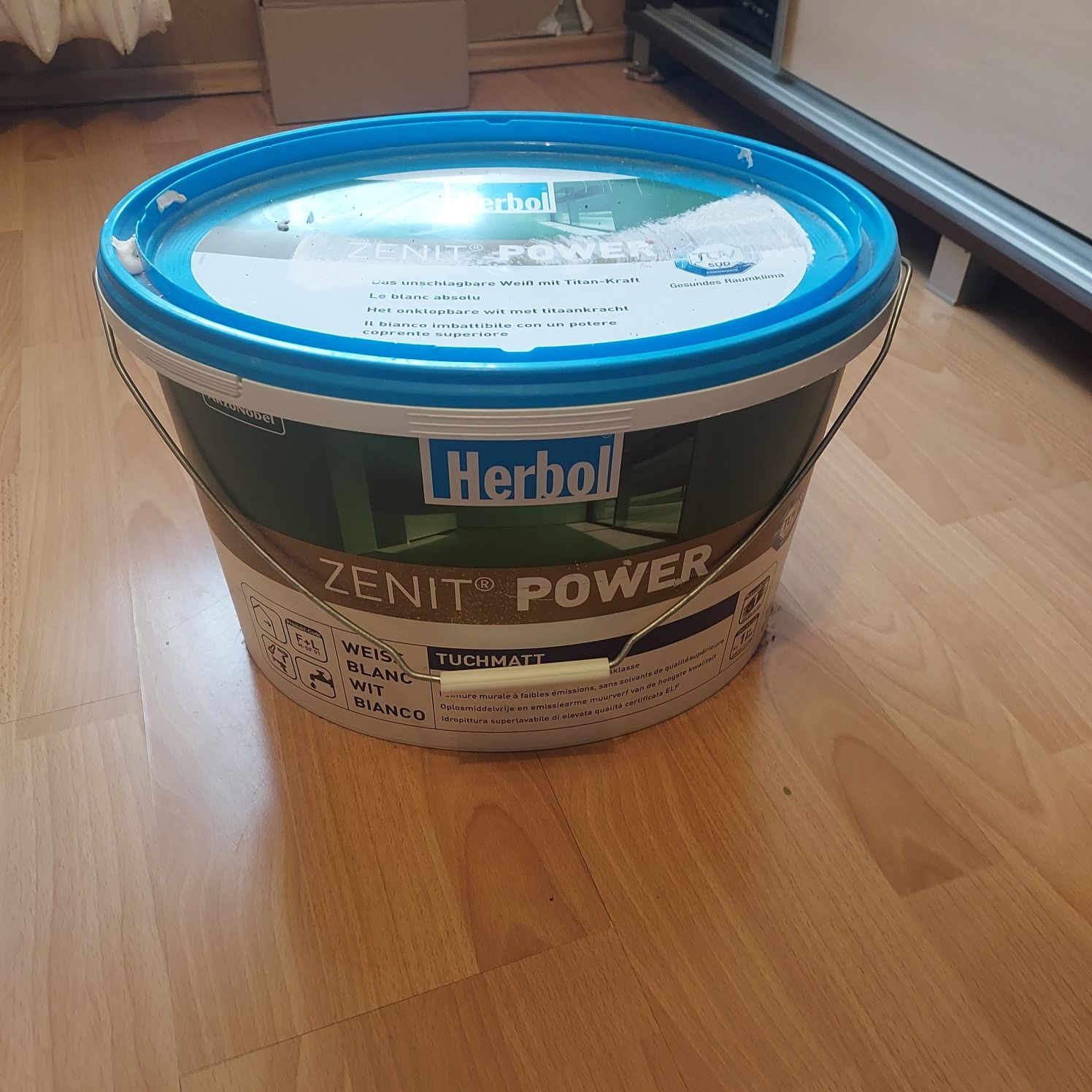 Herbol Zenit Power farba biała 12,l nowa
