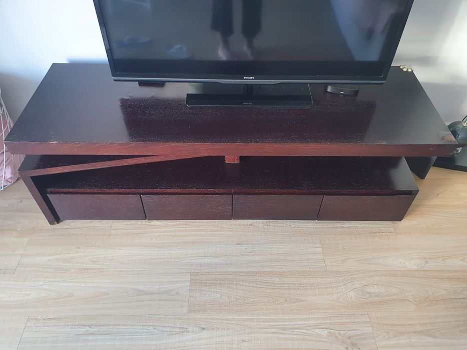 Movel sala TV wenge