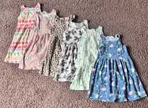 H&M sukienka sukienki 6-pak bawełna 122 128