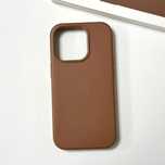 Шкіряний чохол Leather Case для iPhone 14 Pro | Кожаный чехол на Айфон