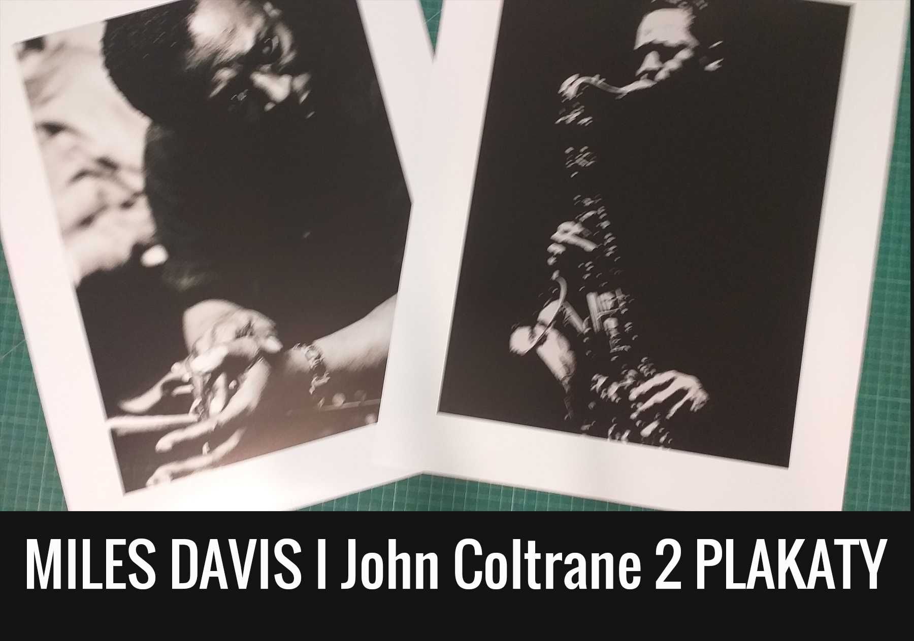 MILES DAVIS I John Coltrane 2 plakaty