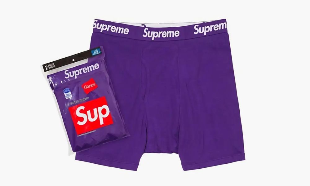 SUPREME PURPLE boxer brief 1