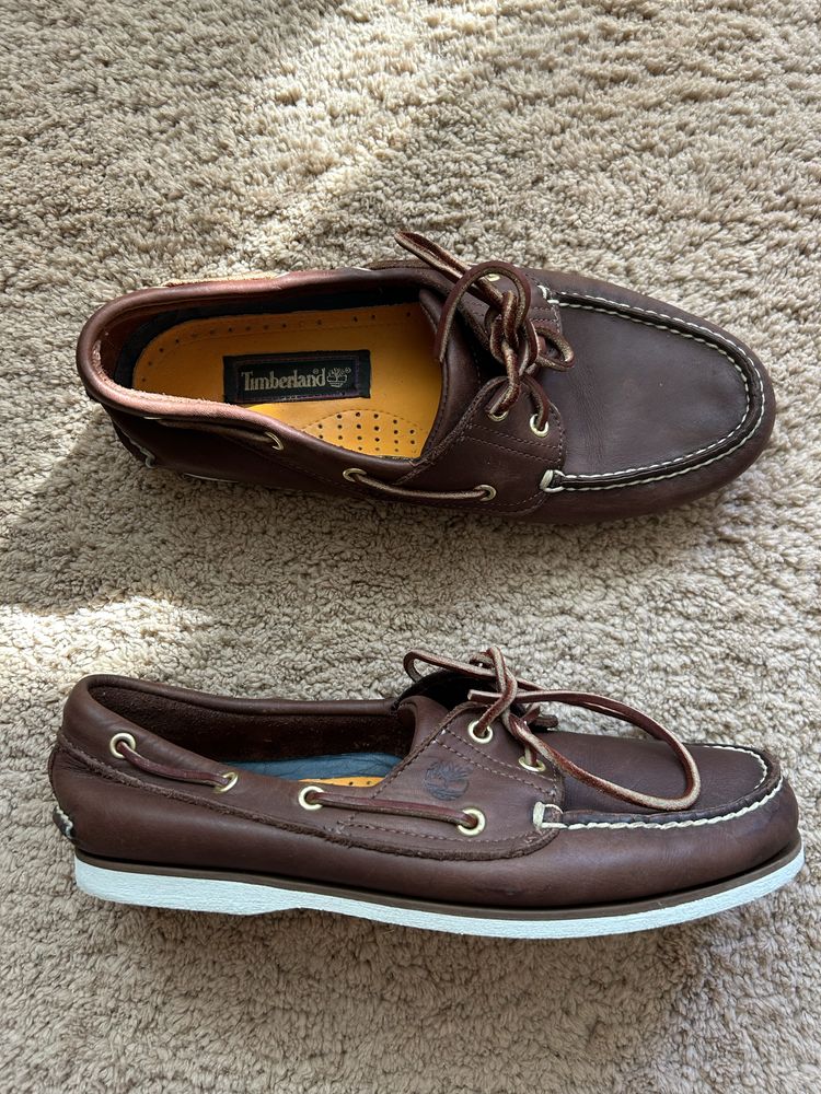 Шкіряни мокасини Timberland