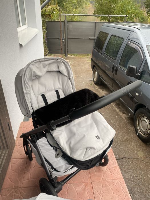 візочок Moon, 2 в 1 (люлька і прогулянковий блок), Німеччина