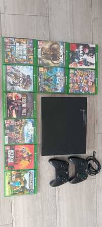 Xbox one x 2 pady zestaw gier