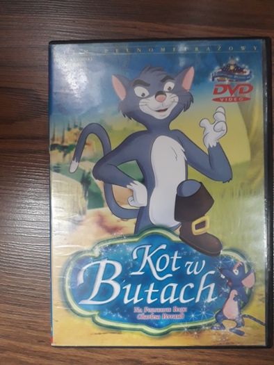 Kot w butach. Film pełnometrażowy DVD.