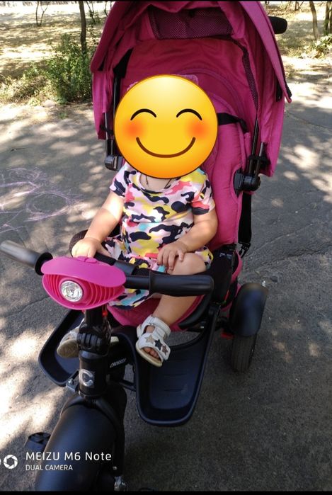 Трёхколестный велосипед,коляска