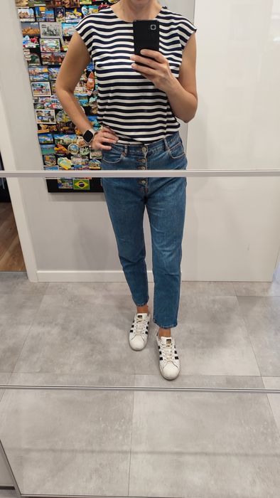 Jeansy Pull&Bear rozmiar L 40 boyfriend mom