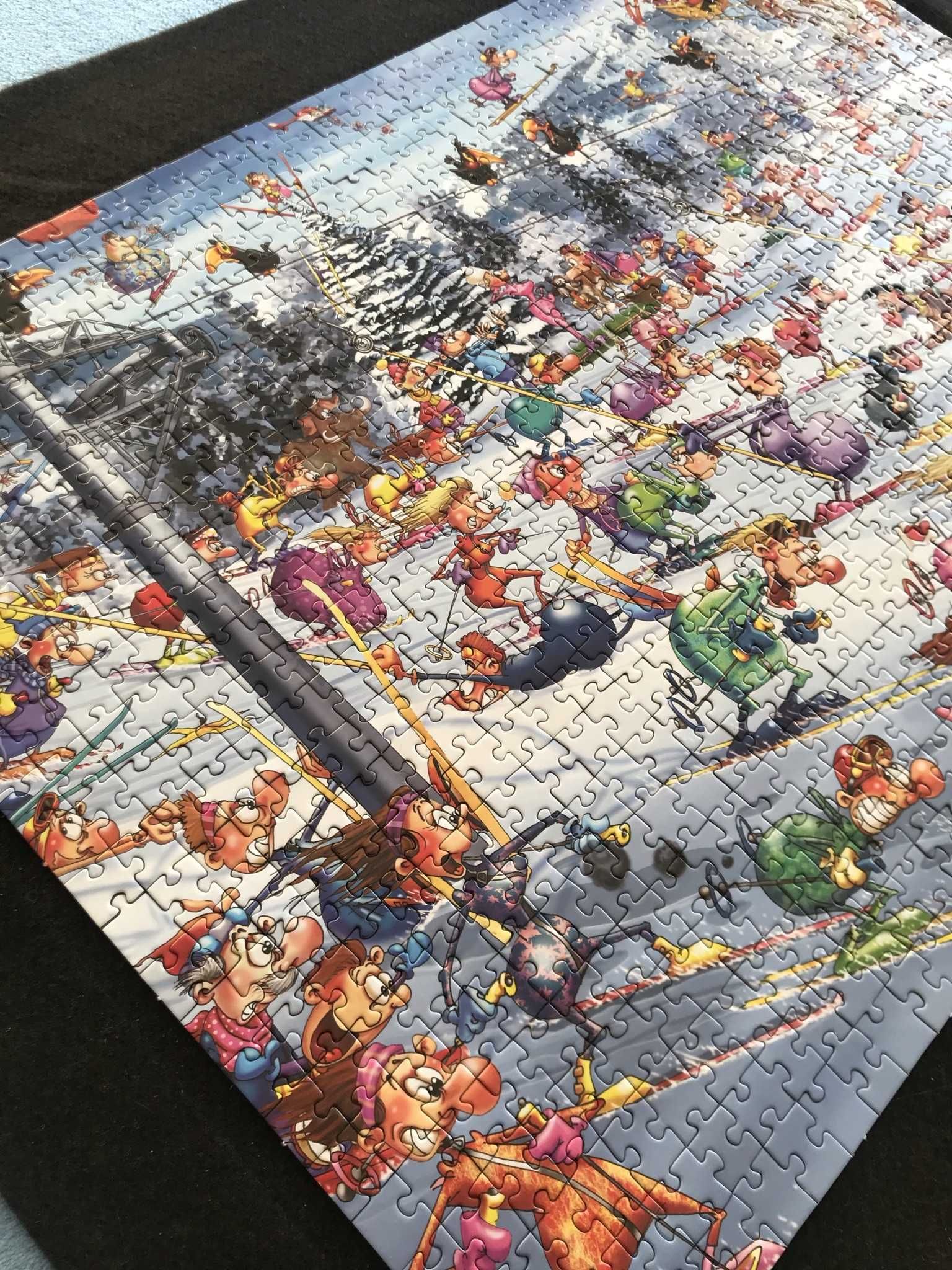 PUZZLE - Piatnik Ruyer Narty 1000El