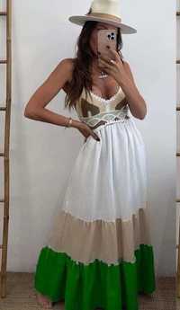Piękne Włoskie Sukienki S M L XL