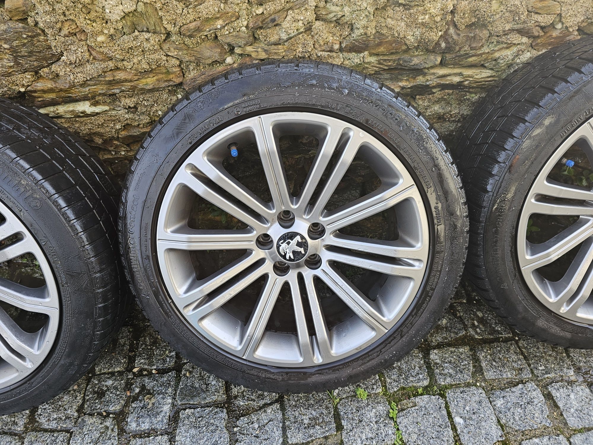 Jantes 18 5×108 Peugeot Volvo Jaguar Ford Land Rover com pneus 235/40R