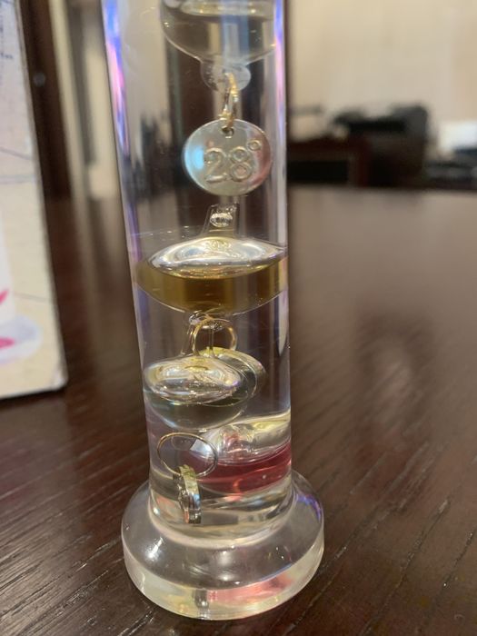 Терміново! Термометр Галiллея, декор, стиль.