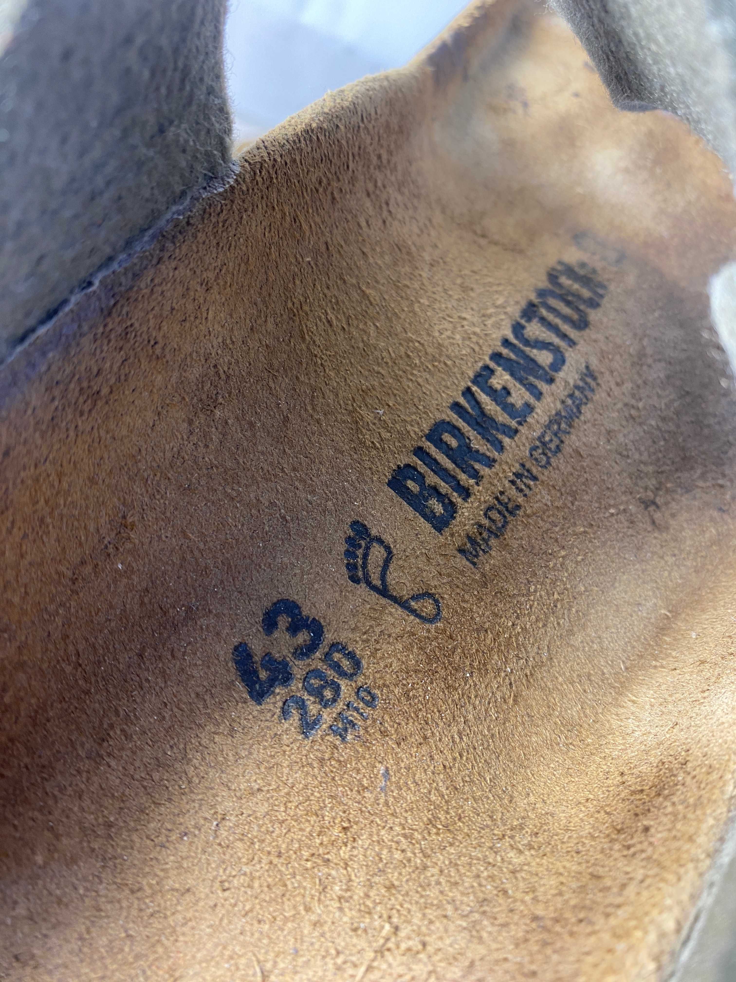 birkenstock шлёпки сандалии мужские 43-44 р 28 см оригинал Германия