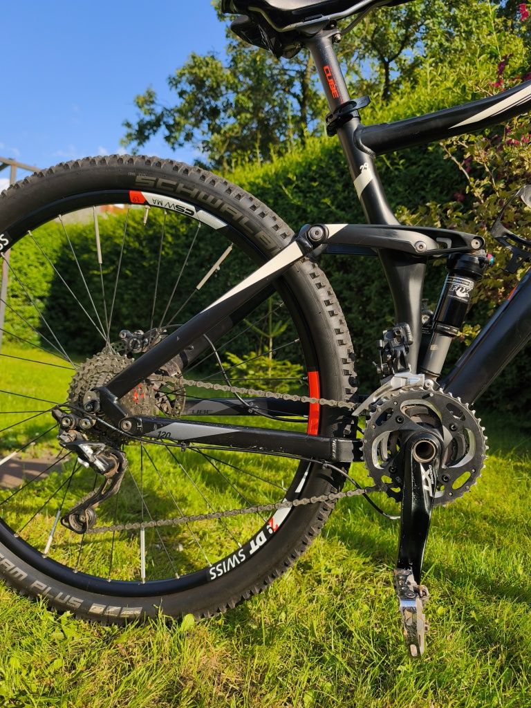CUBE Stereo 120 HPC Race koła 29 r M Rock Shox Fox Bdb Stan Full