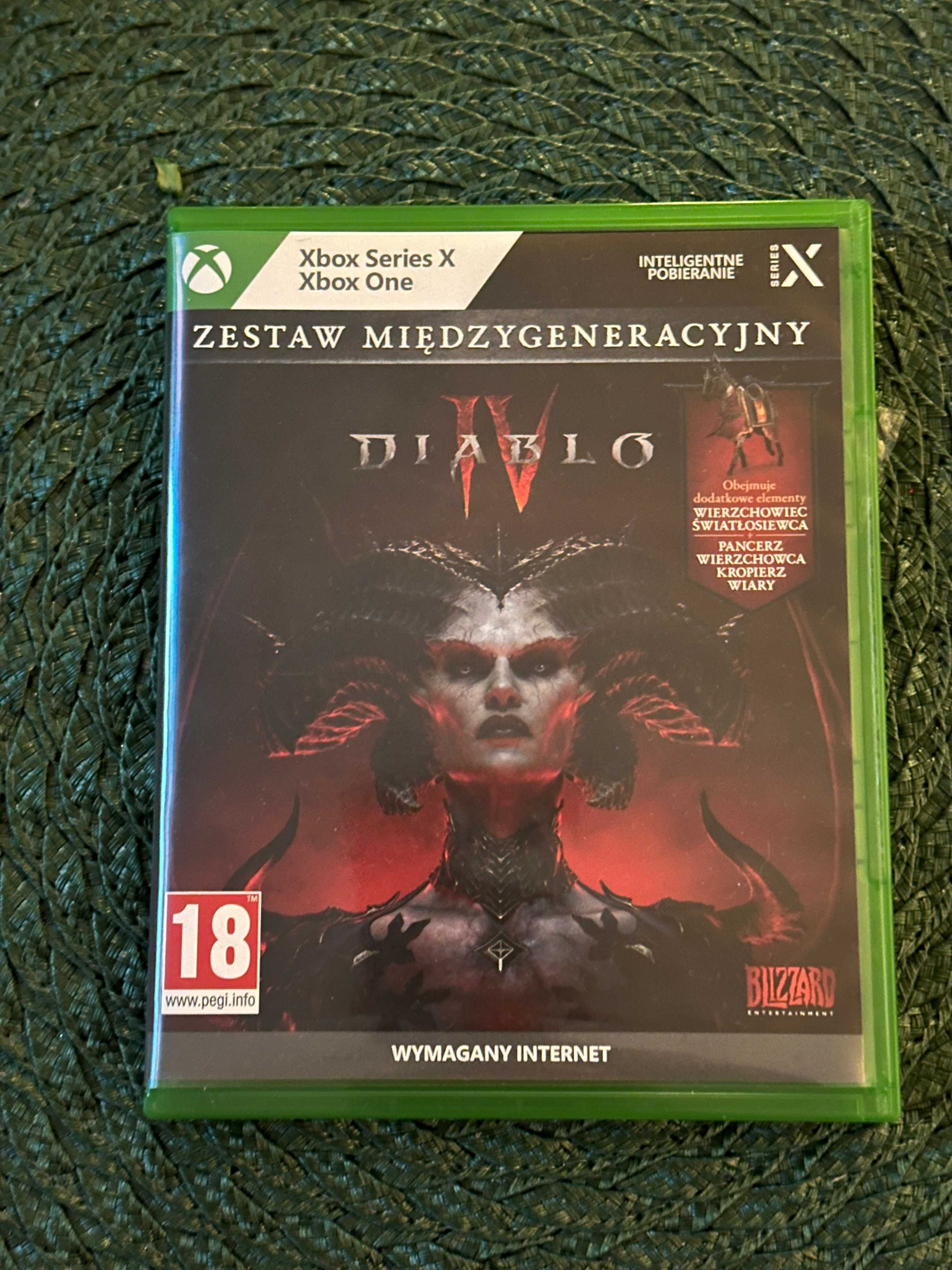 gra na konsole Xbox One Series S X  DIABLO IV 4 PL wersja Polska