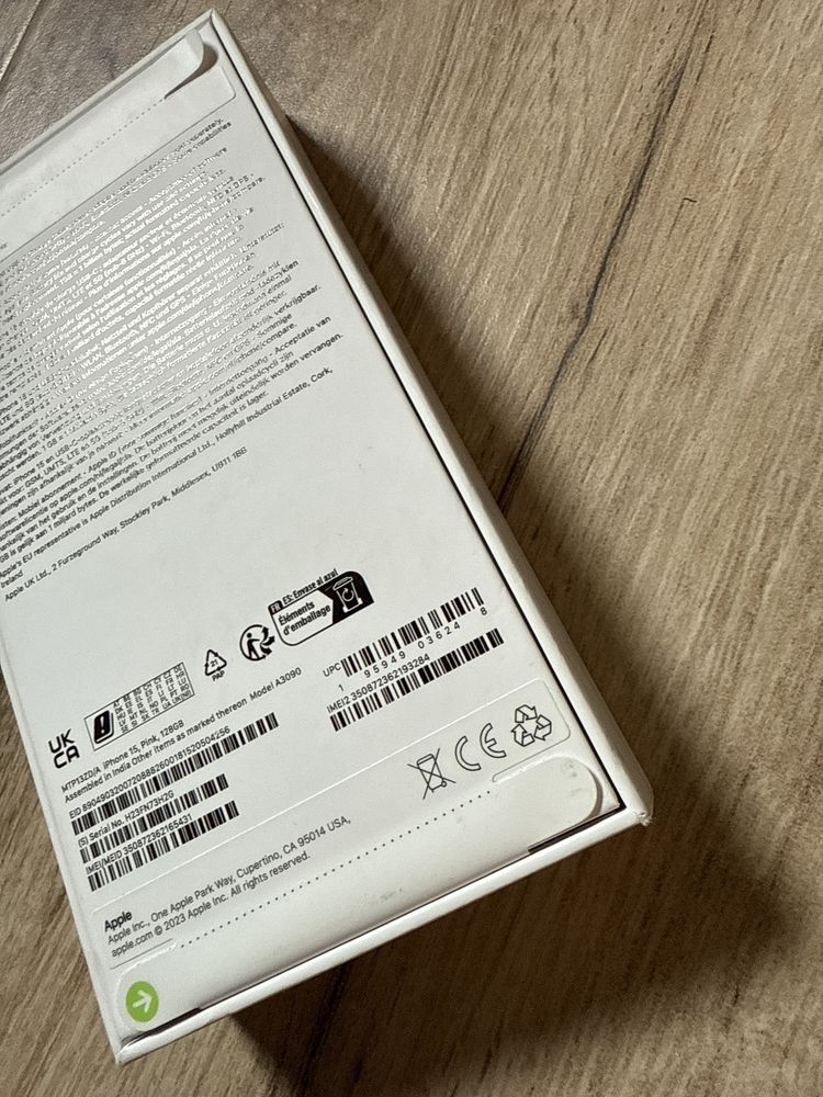 Nowy Apple   iPhone 15 128GB Pink różowy, odbiór Ustroń okolice