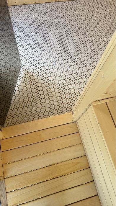 Sauna zewnętrzna ogrodowa.