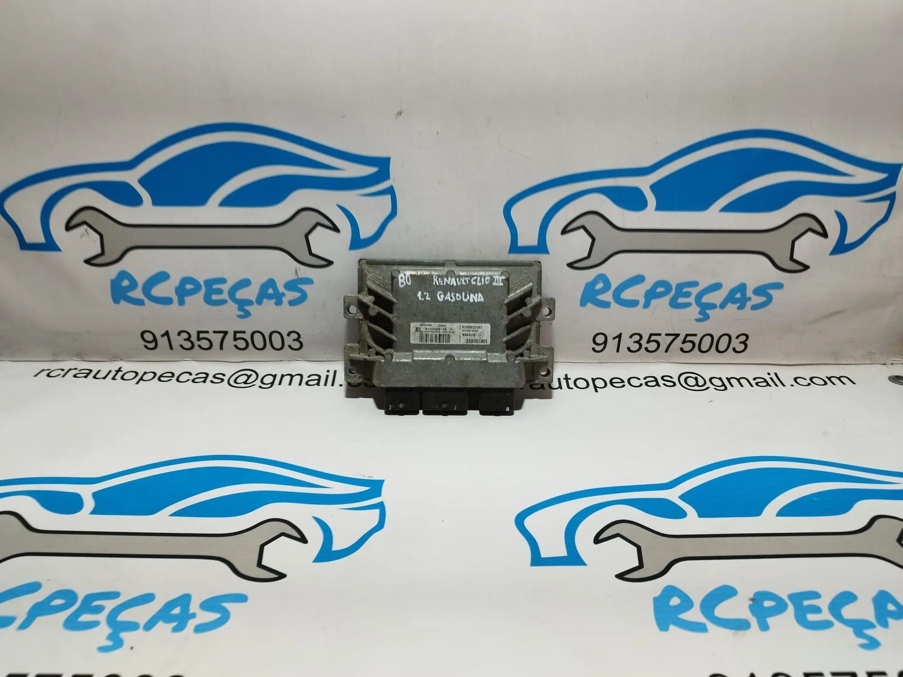 CENTRALINA ECU MOTOR RENAULT CLIO III 3 MK3 1.2i 16V 8200522357 8200522357 S120200105 D4F 740