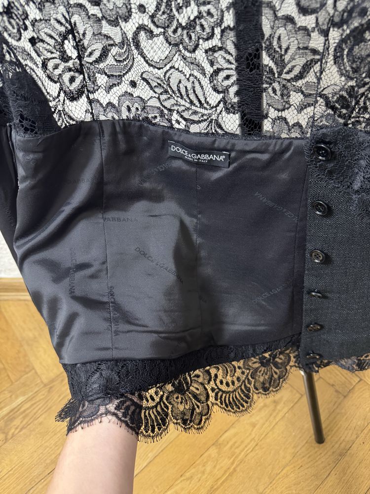 Dolce&Gabana жилетка+спідниця костюм