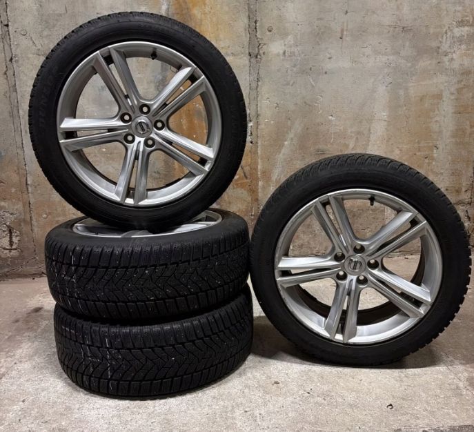 Koła felgi Volvo V90 S90 5x108 opony zimowe Dunlop 4x 245/45R18