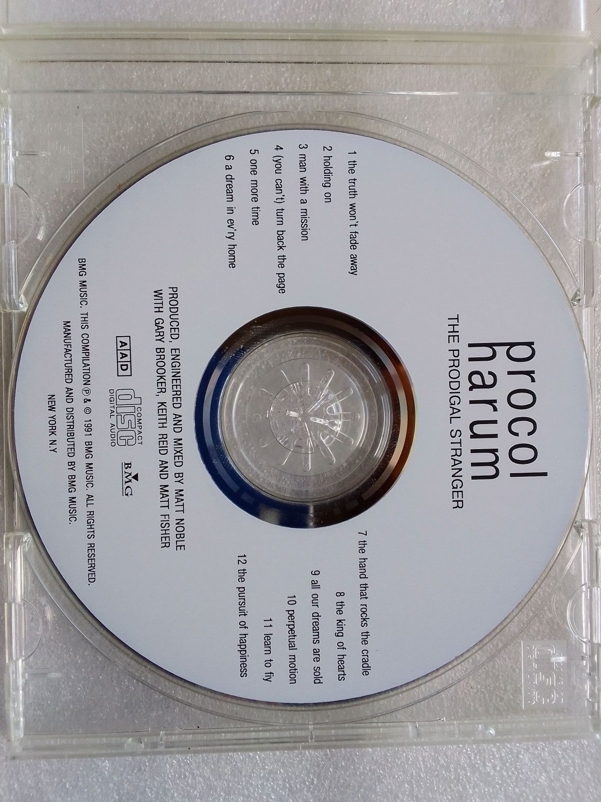 PROCOL HARUM "The Prodigal Stranger". CD Audio.