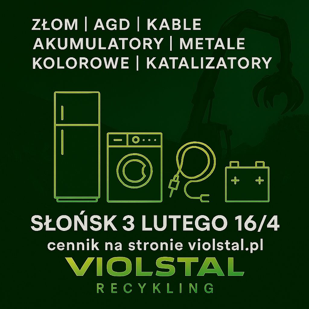 Skup Złomu AGD Pralki Lodówki Kable Akumulatory