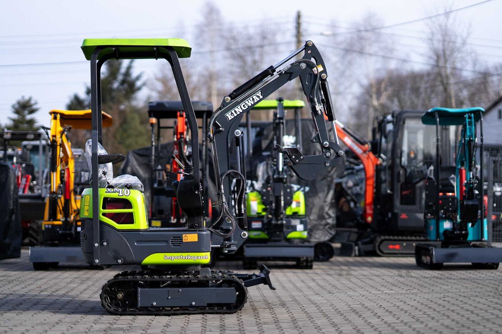 Minikoparka 1000kg MARC II XN10 RS RAMIĘ Skr CHŁODNICA 2m Głębokość