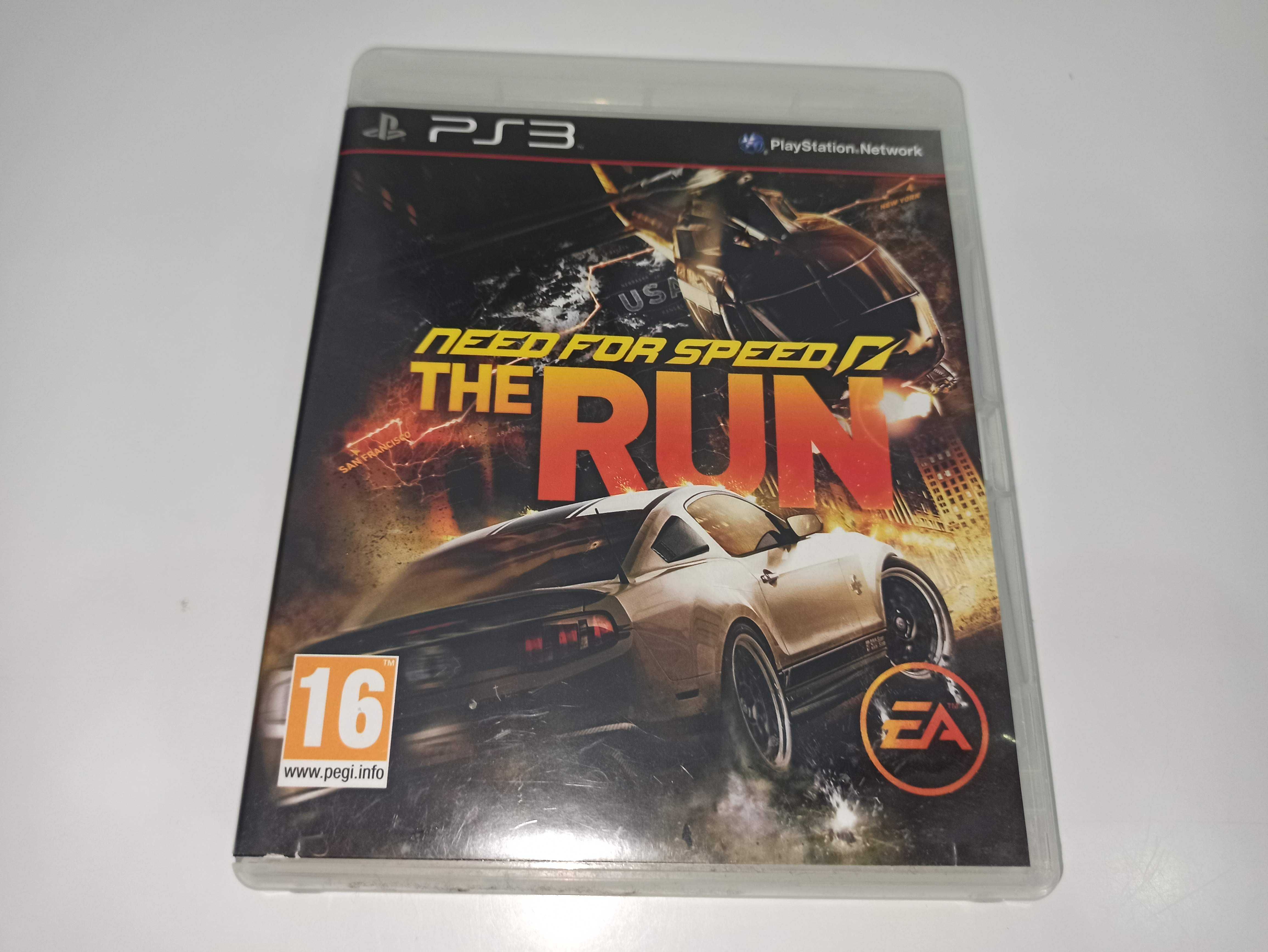 ps3 NEED FOR SPEED THE RUN wyścigi prędkość i grafika