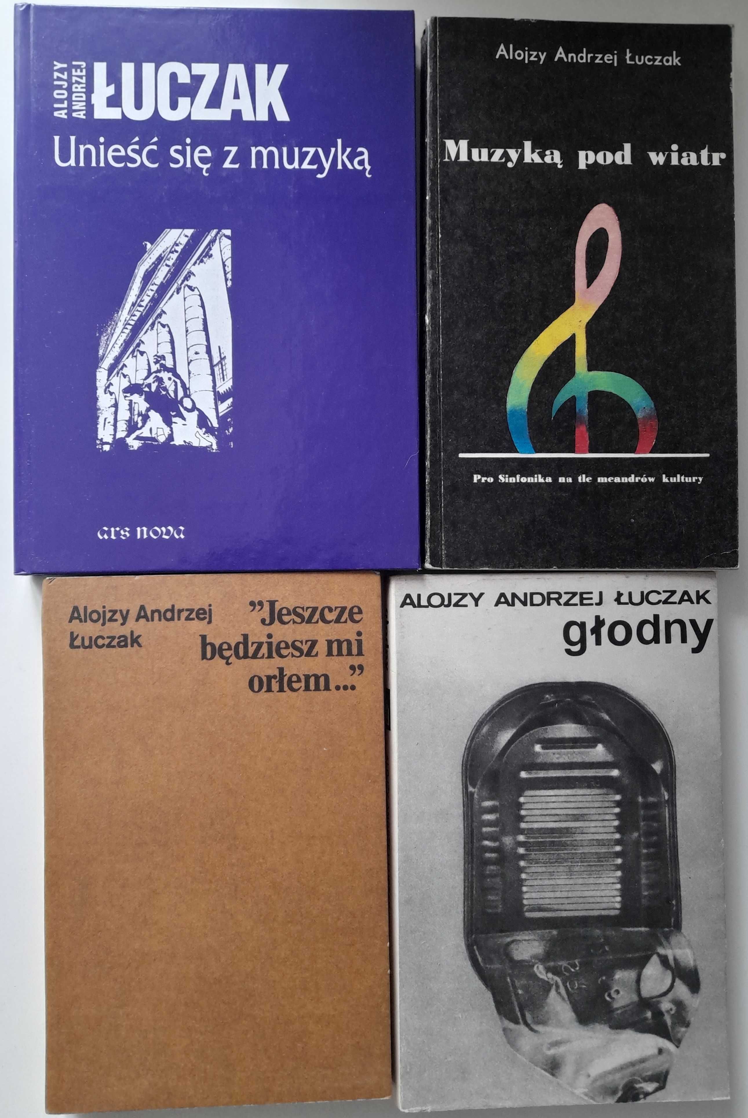 Unieść się z muzyką + 3 książki Alojzy Andrzej Łuczak