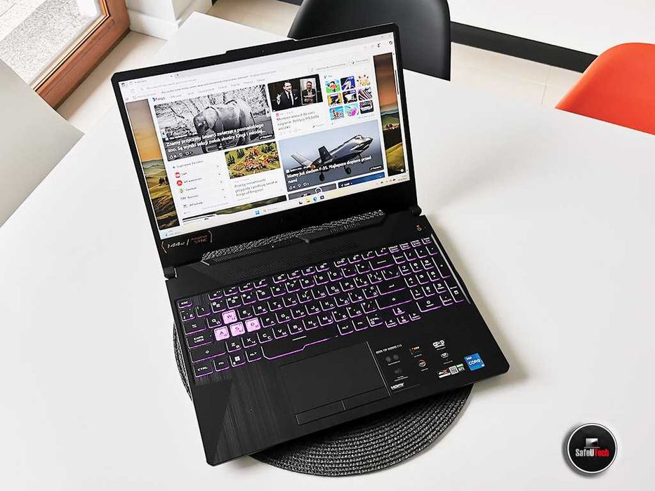 ASUS TUF Gaming FX506HC i5-11400H 16GB 512SSD RTX3050 4GB Cyrlica