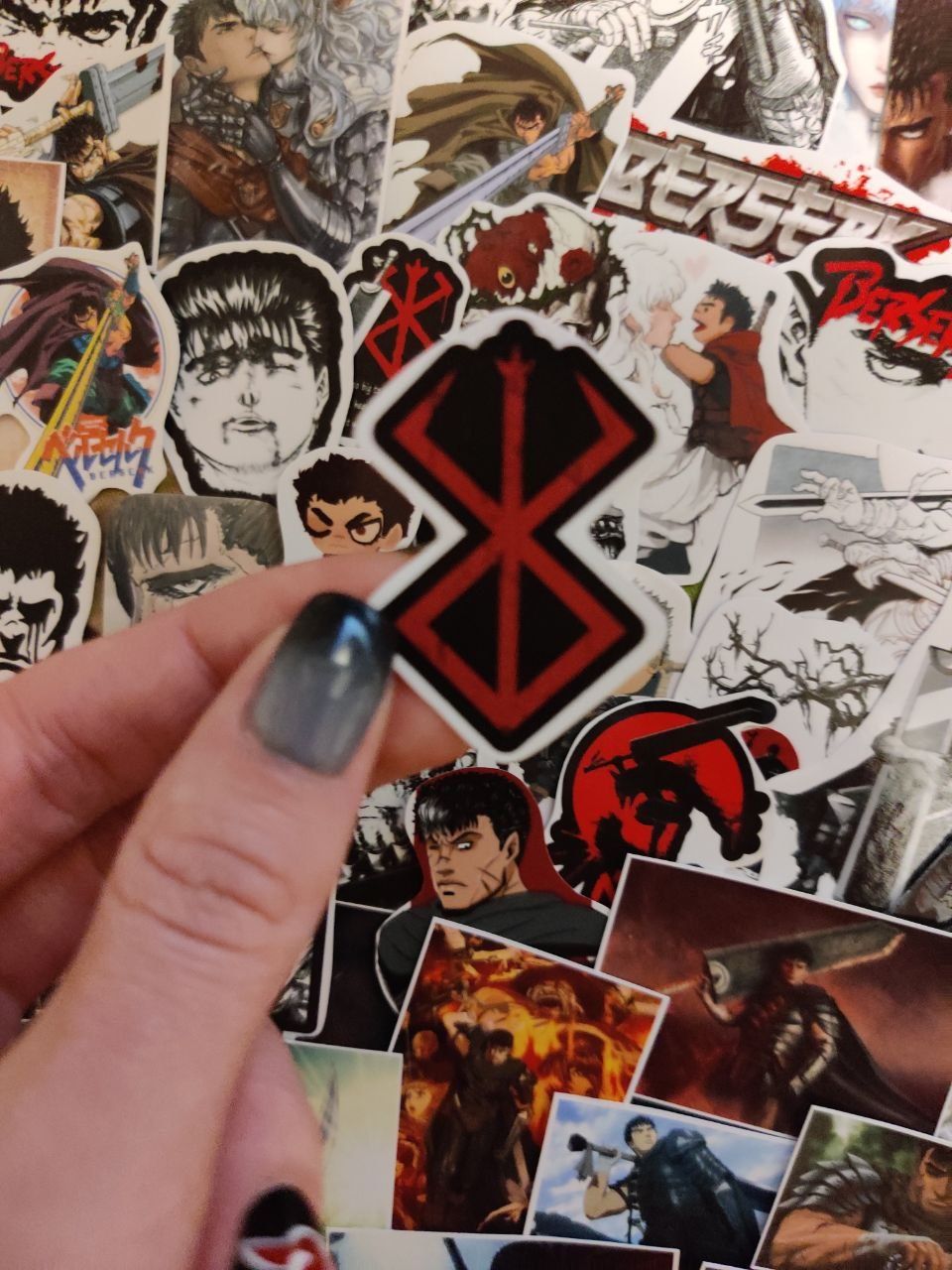 Стикеры наклейки Berserk аниме манга  Джо Джо Наруто