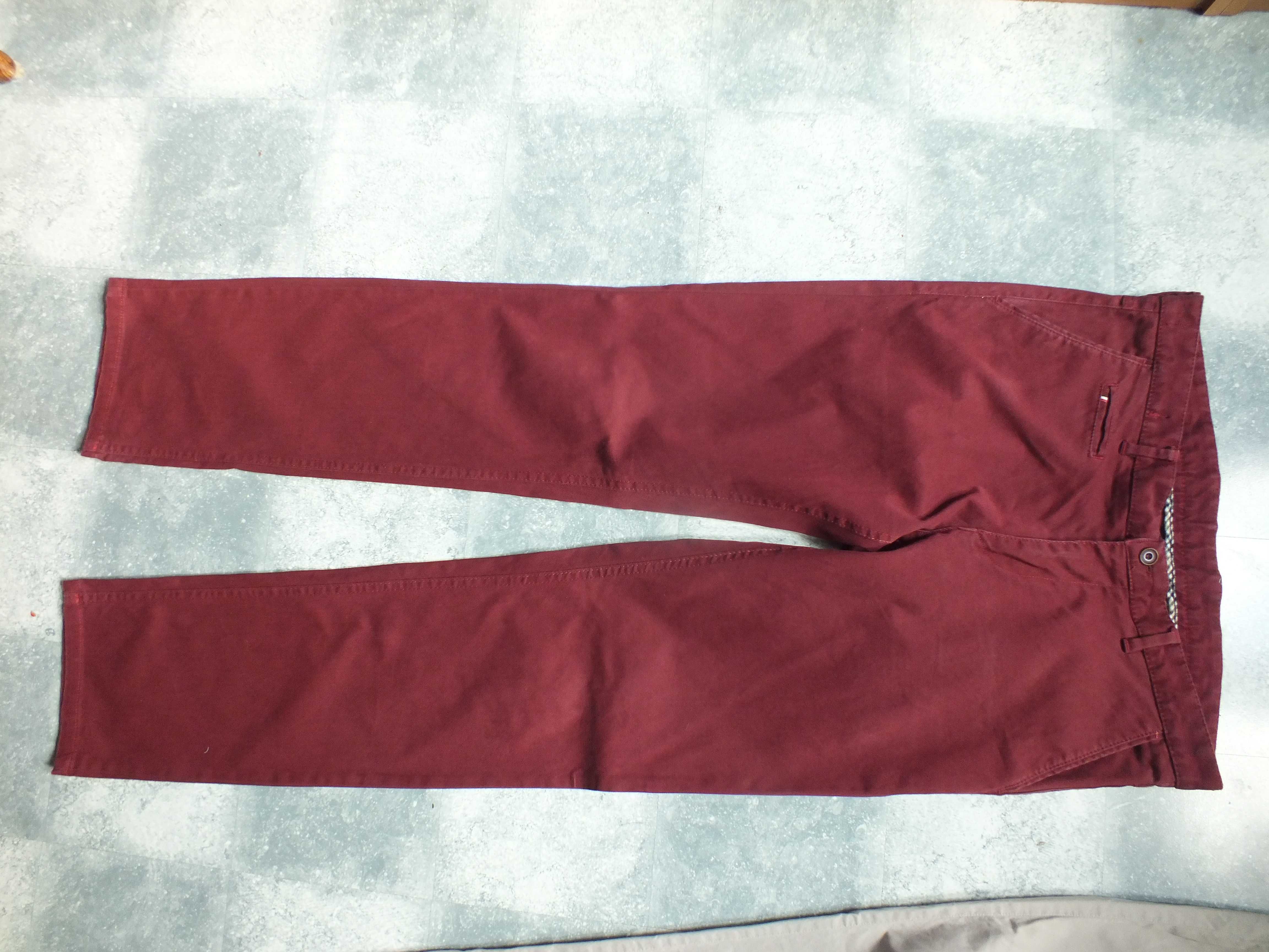 2szt. spodnie męskie REPABLO W31 pas 88, VISTULA W32 pas 84cm bawełna