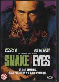 Dvd Os Olhos da Serpente - thriller - Nicolas Cage/ Gary Sinise