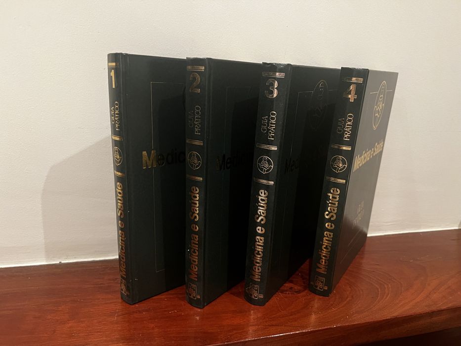 Conjunto livros Medicina e Saúde