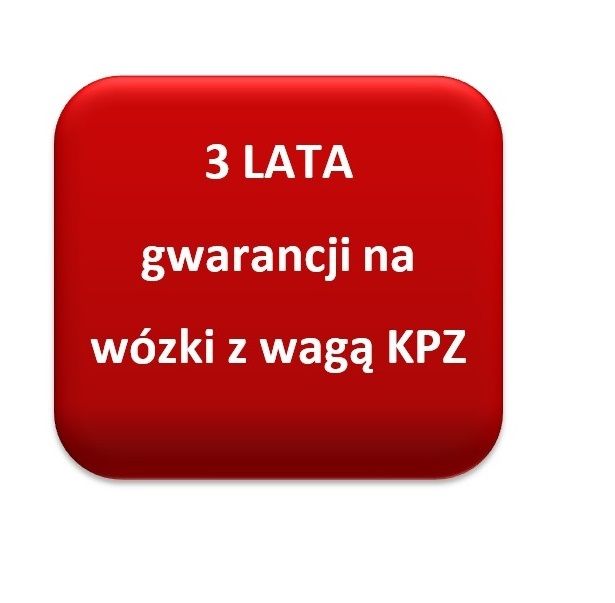 Paleciak z wagą KPZ 71-9. Polski ręczny wózek widłowy, paletowy z wagą