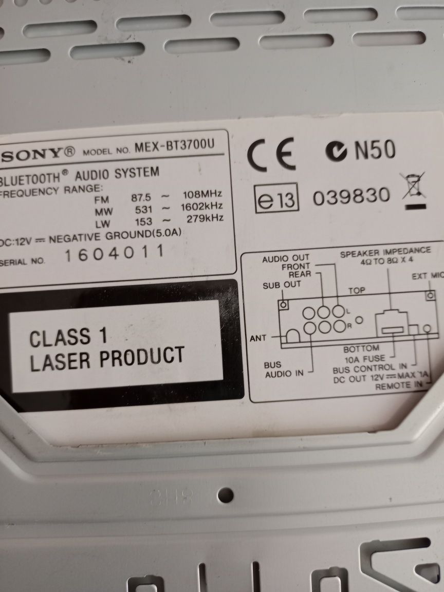 Автомагнітоли Оригінал Блютузом Sony Pioneer